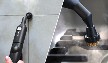 Polti Vaporetto Pro 100_Eco Power: nettoyer les joints de carrelage