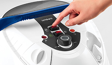 Polti Vaporetto Pro 100_Eco Power: activation du turbo à vapeur
