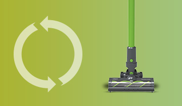 Das Bild zeigt den digitalen Motor des Polti Forzaspira D-Power SR500