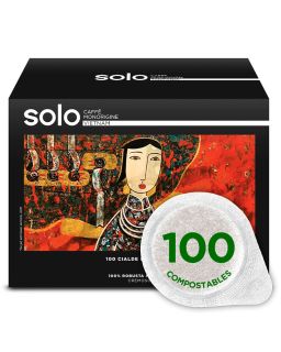 SOLO CAFFÈ MONORIGINE VIETNAM CÁPSULAS COMPOSTABLES E.S.E.100