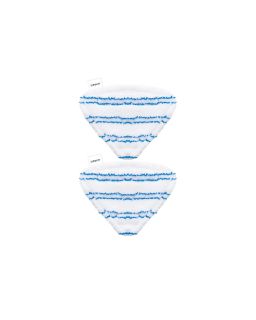 Kit of 2 cloths for triangular brush for Polti Vaporetto Style