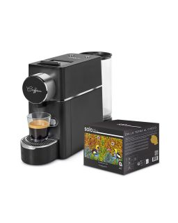 Polti Coffea S18B + 100 cialde Tanzania SOLO Caffè monorigine