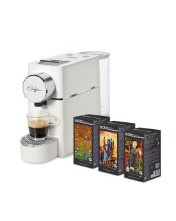 Polti Coffea S18W con Kit degustación 54 cápsulas E.S.E.