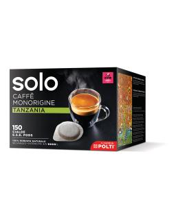 150 Cápsulas SOLO Caffè Monorigine Tanzania