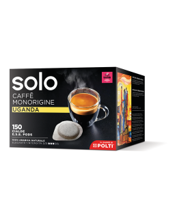 150 Cápsulas SOLO Caffè Monorigine Uganda