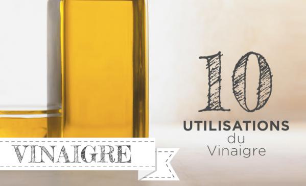 7 utilisations du vinaigre blanc