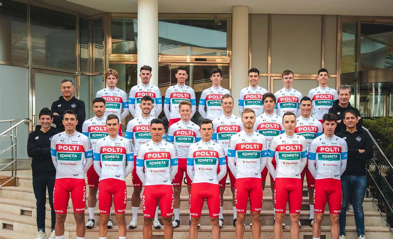 A equipa Polti Kometa participará do Giro d'Itália