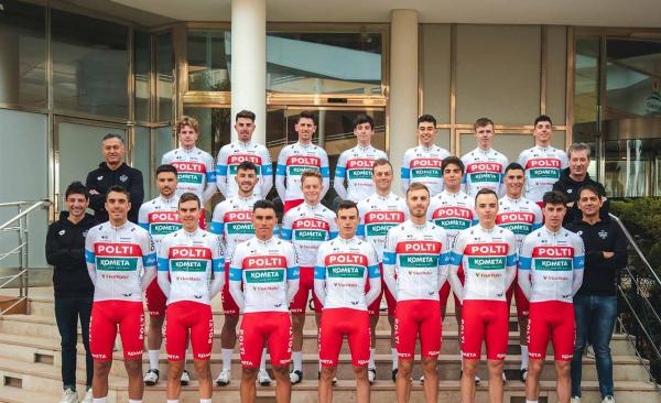 L'équipe Polti Kometa participera au Tour d'Italie pour la quatrième fois consécutive.