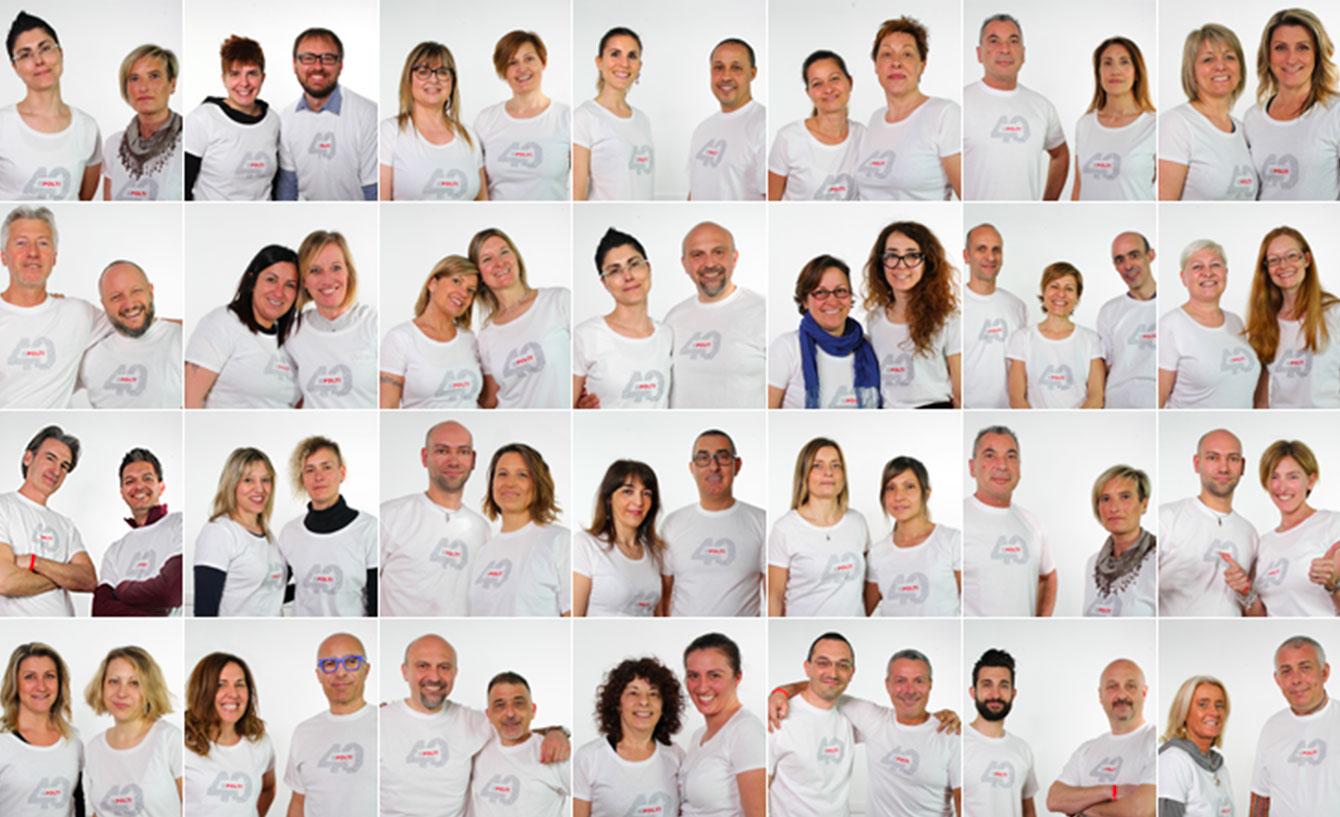 I dipendenti ci hanno messo la faccia. Con orgoglio e passione.