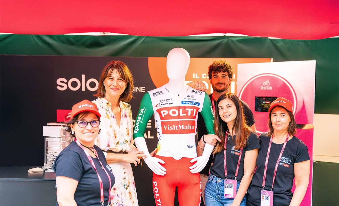 Polti in corsa al Giro con SOLO