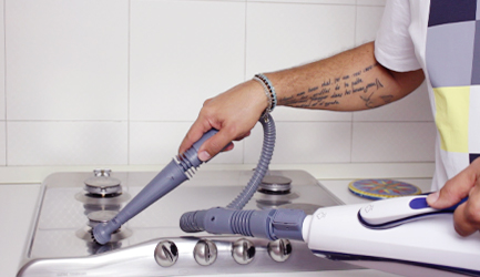 Polti Vaporetto: quick cleaning tasks