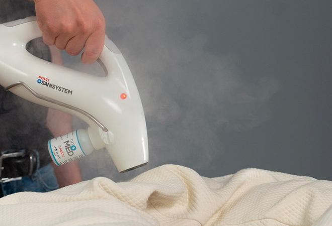 La vapeur Polti élimine les punaises de lit