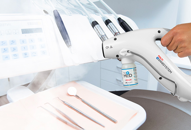 Polti disinfezione riunito dentista