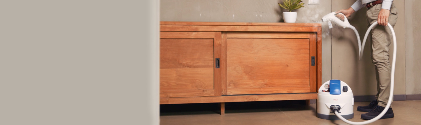 Polti: Die Wirksamkeit von Dampf